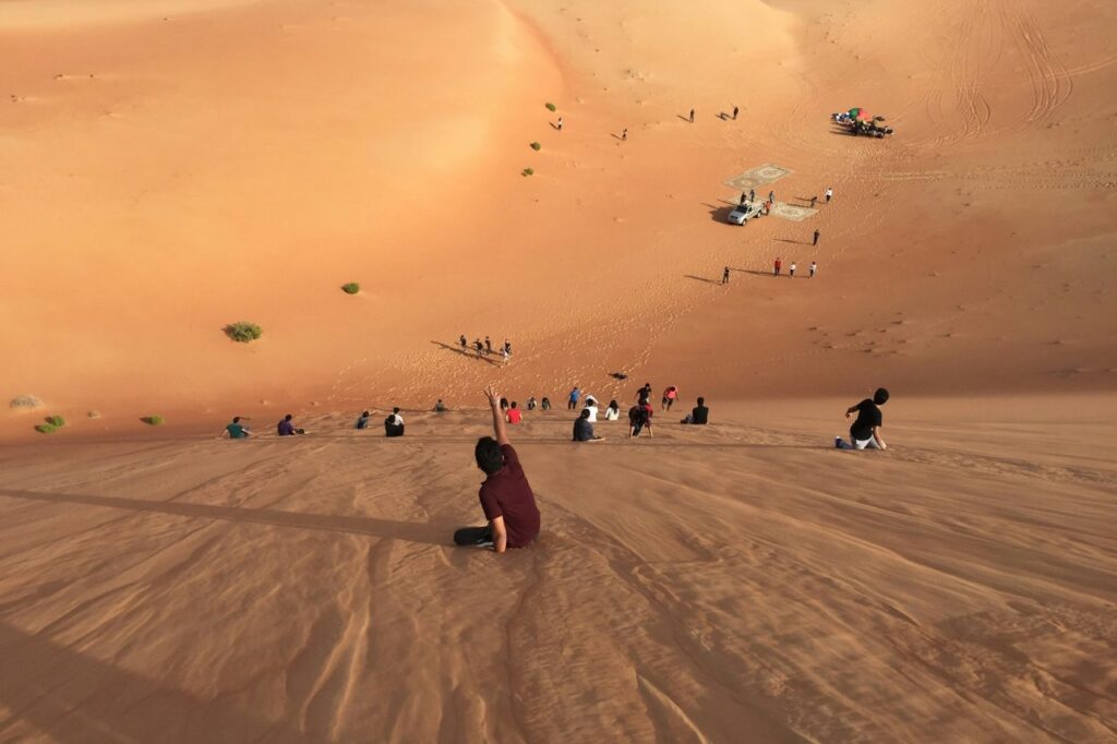 Abu Dhabi Wüstenabenteuer auf Sanddünen