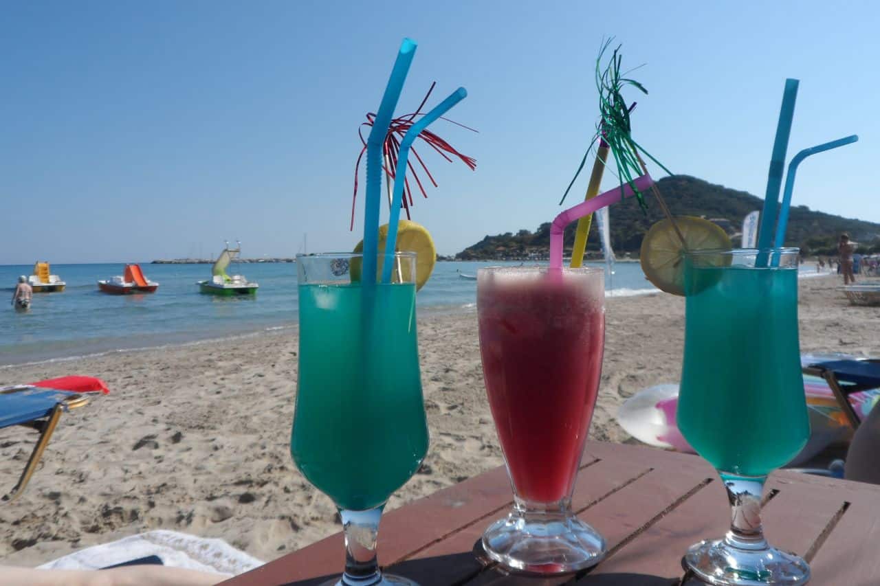 Argassi lebhafter Badeort auf Zakynthos