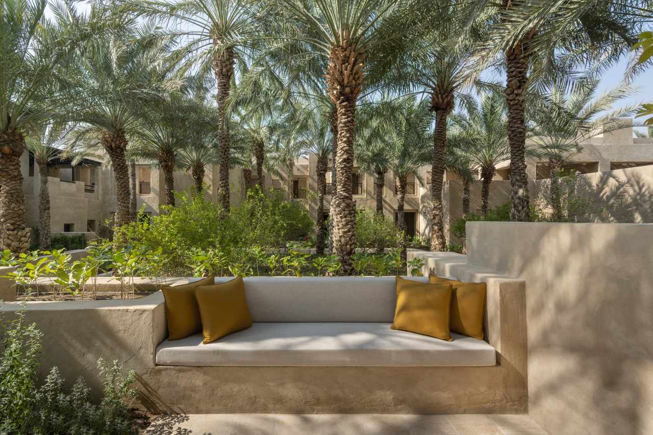 Bab Al Shams Desert Resort grüne Oase Wüste Dubai