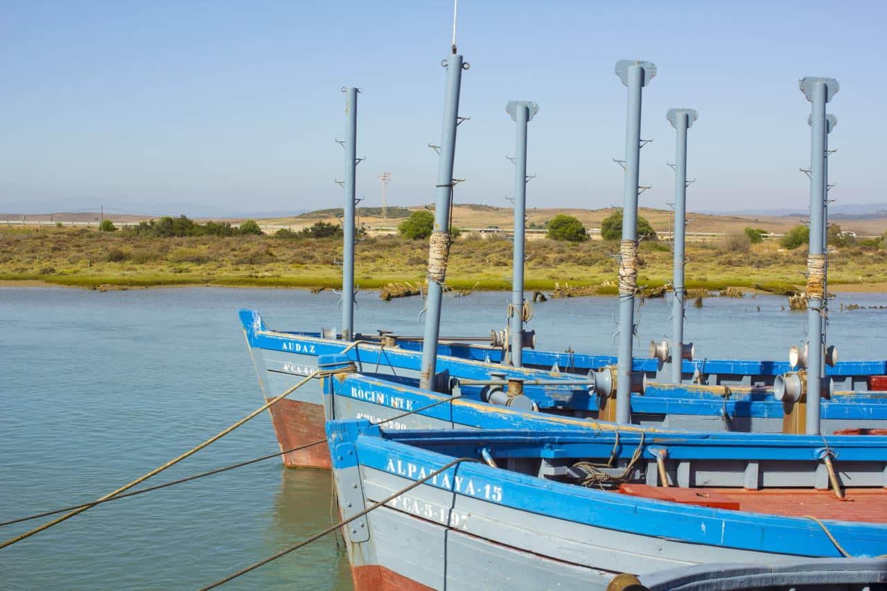 Barbate Fischerboote