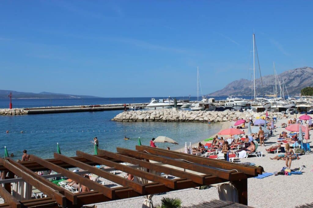 Baška auf Krk Strand
