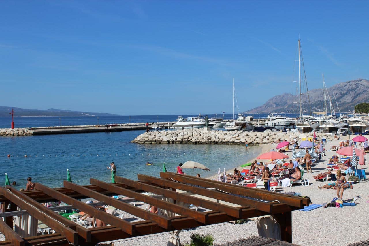 Baška auf Krk Strand