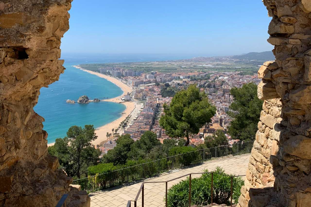 Blanes aus Sicht des Castell de Sant Joan