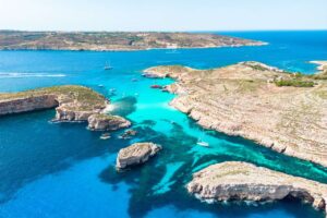 Blaue Lagune Comino