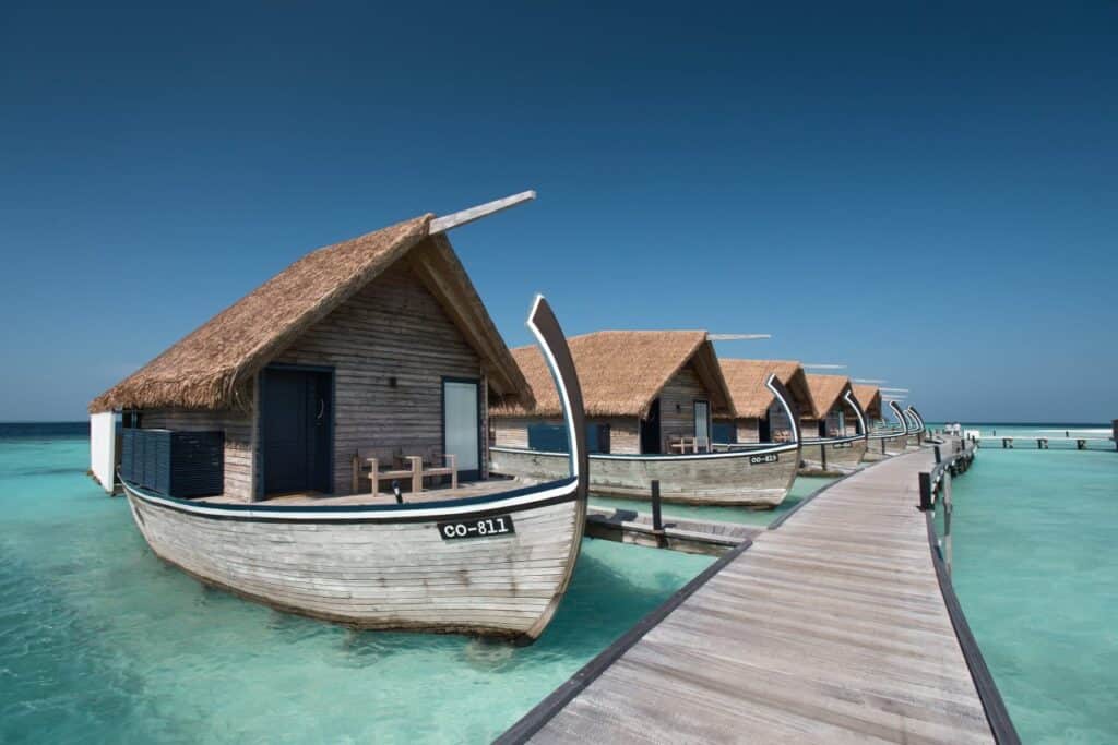 COMO Cocoa Island Dhoni Wasservillen