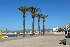 Can Picafort Yachthafen und Promenade