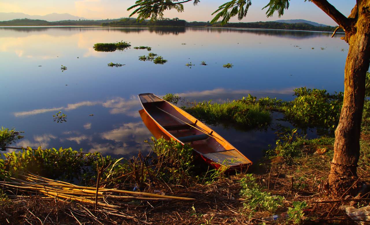 Chiang Saen Ruhe am See