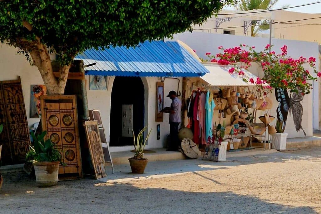 Djerba kleines Souvenirgeschäft