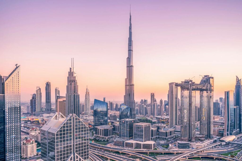 Dubai pulsierende Mega City
