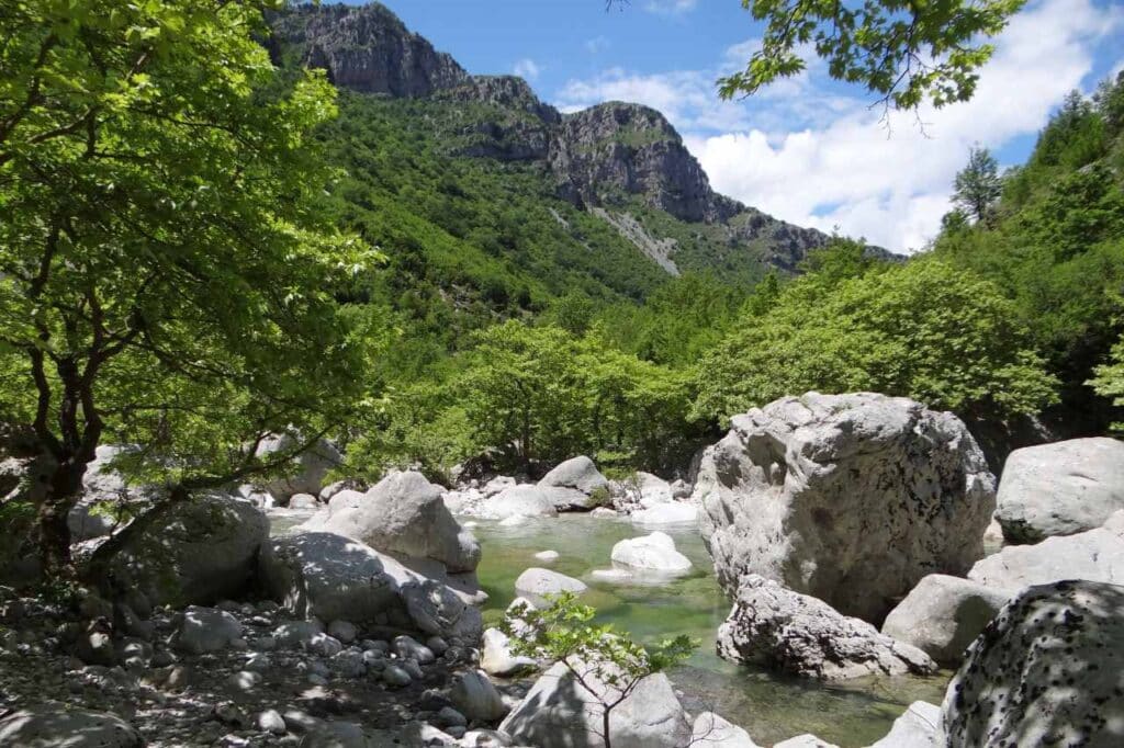 Epirus landschaftliche Vielfalt