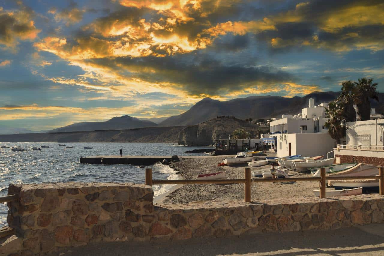 Fischerdorf Golf von Almería