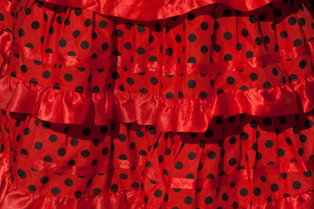 Flamenco Kleid Andalusien