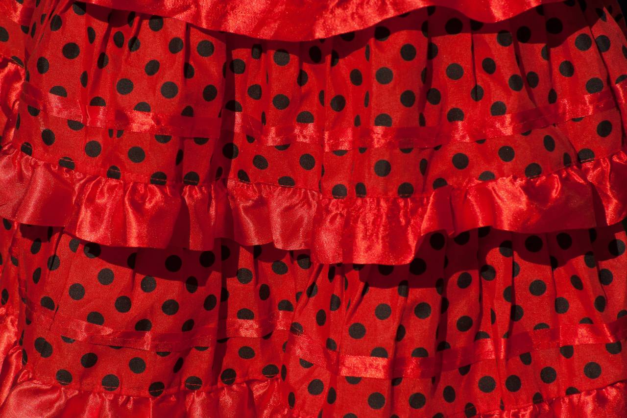 Flamenco Kleid Andalusien
