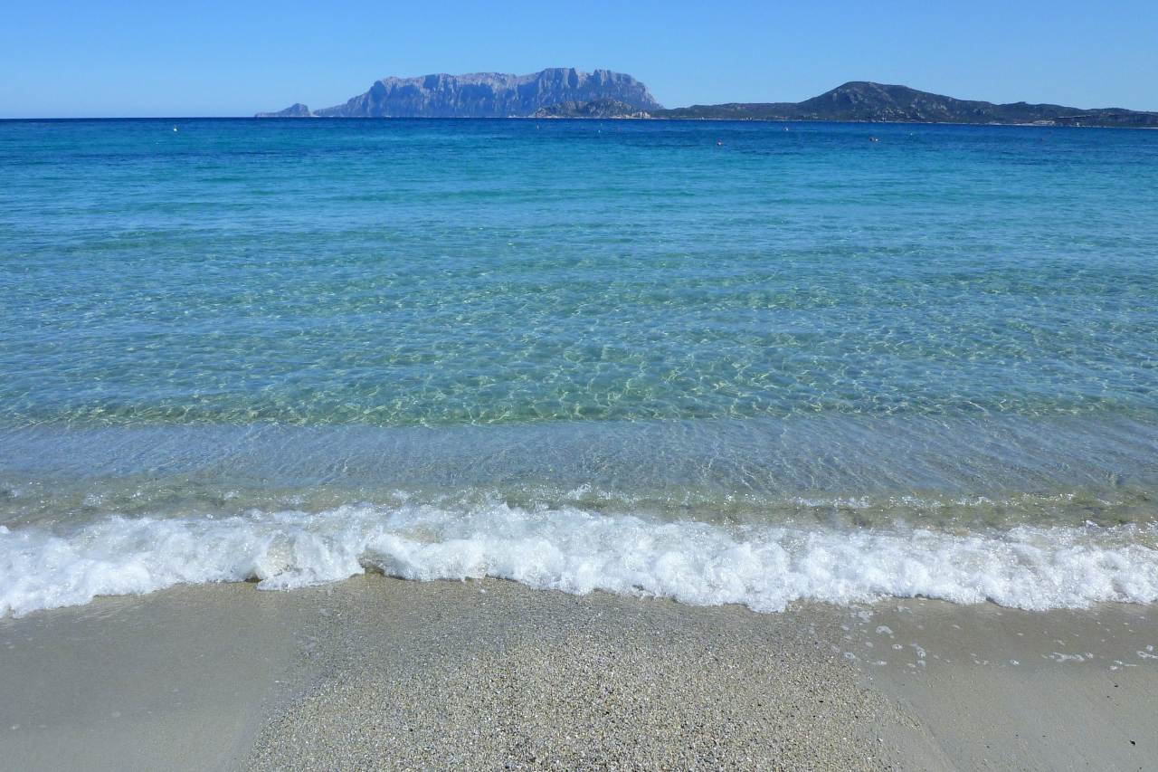 Glasklares Wasser Buchten Nordküste Sardinien