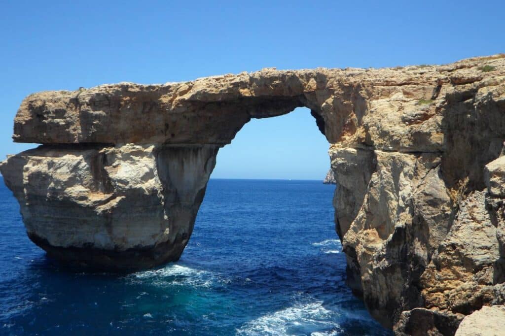 Gozo Felsentor Wahrzeichen