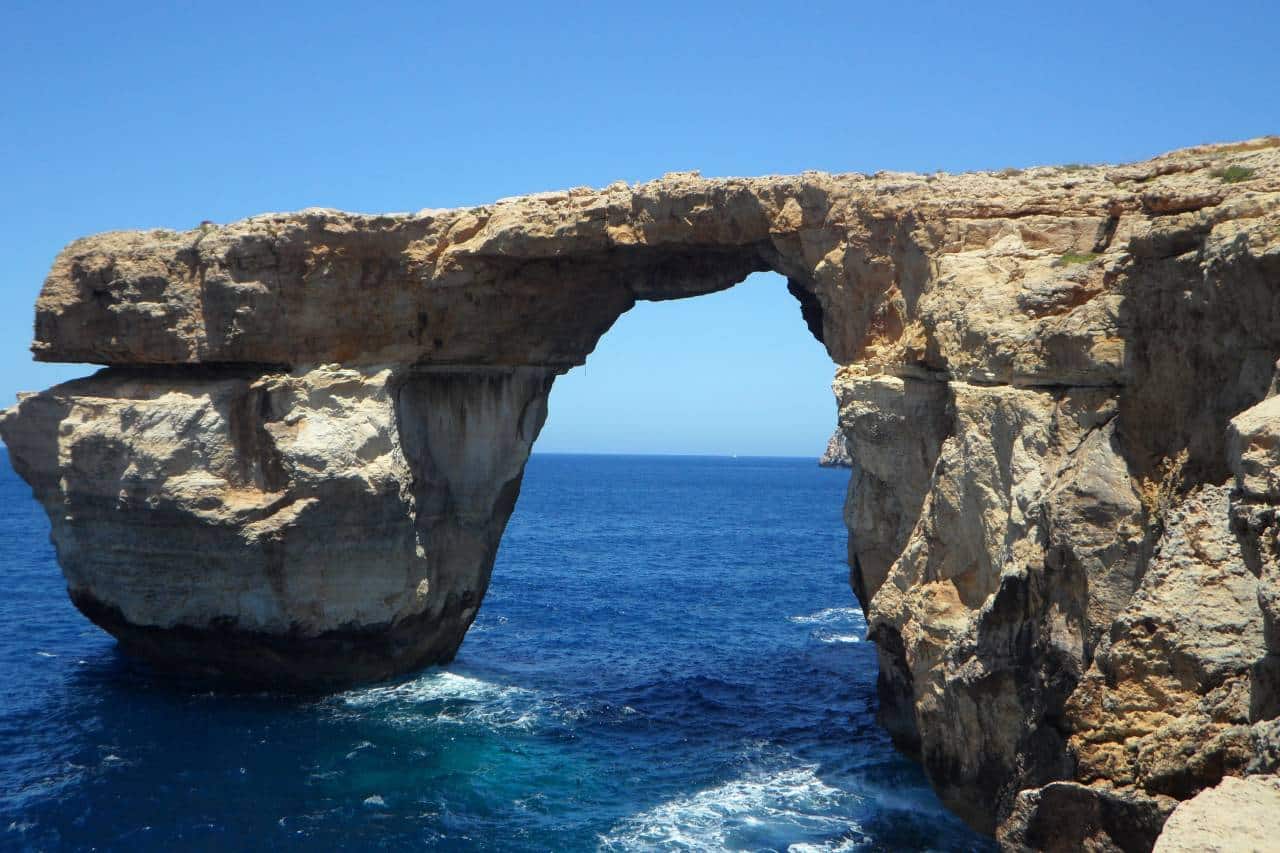 Gozo Felsentor Wahrzeichen