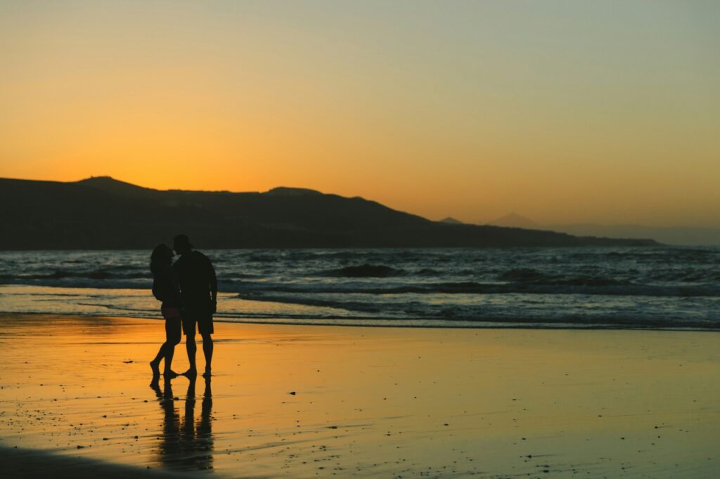 Gran Canaria Strand romantische Zweisamkeit