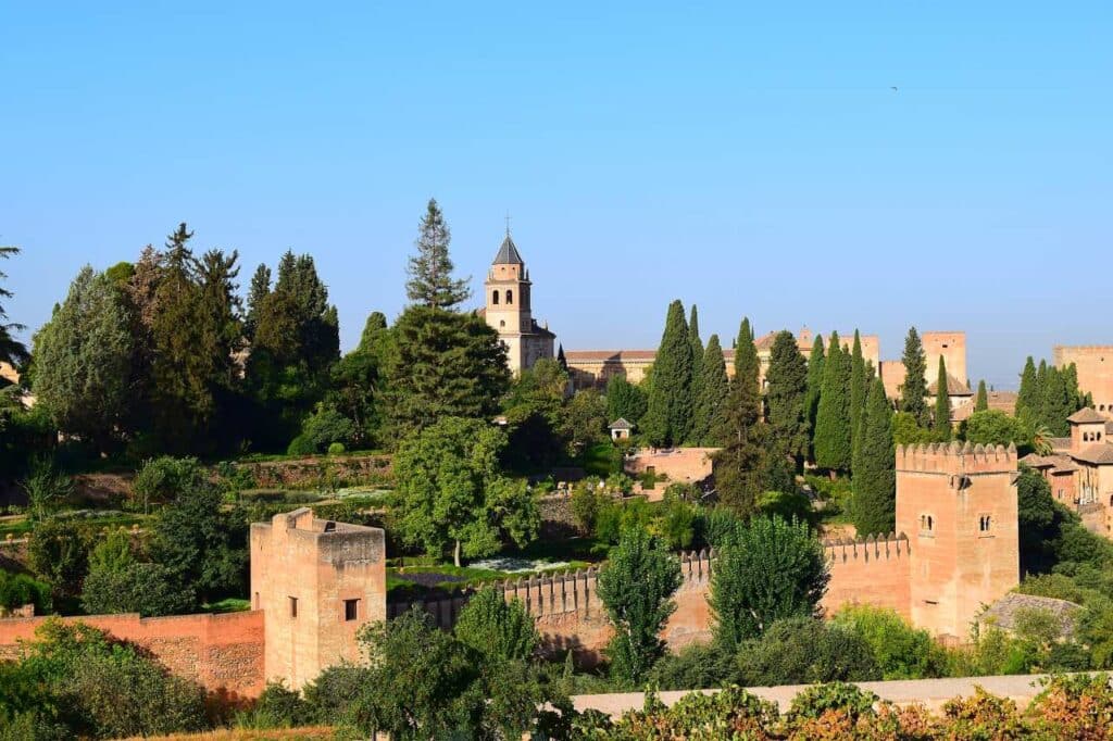 Granada Alhambra mit Gärten