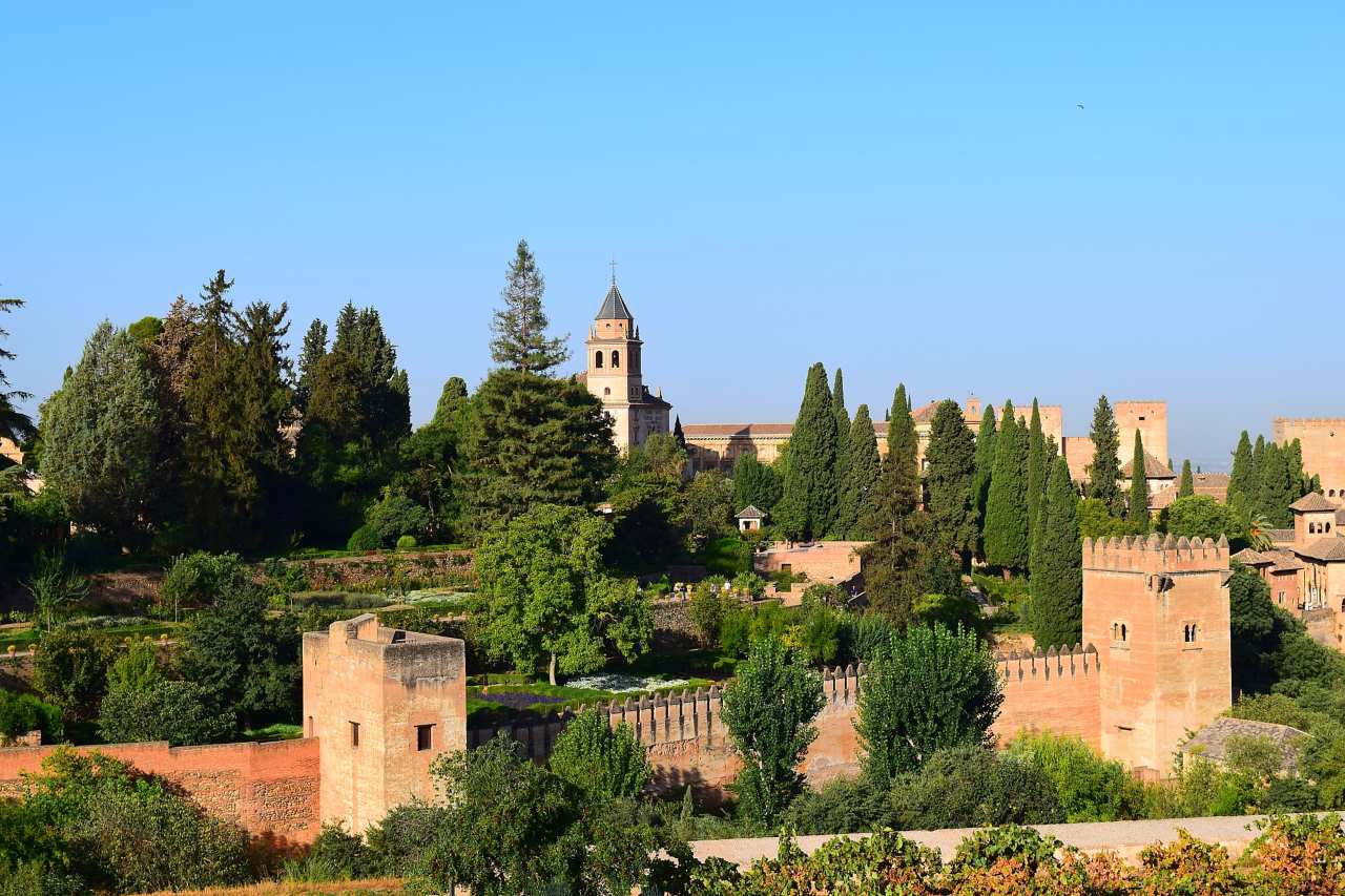 Granada Alhambra mit Gärten