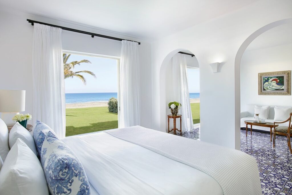 Grecotel Caramel Zimmer direkt am Strand