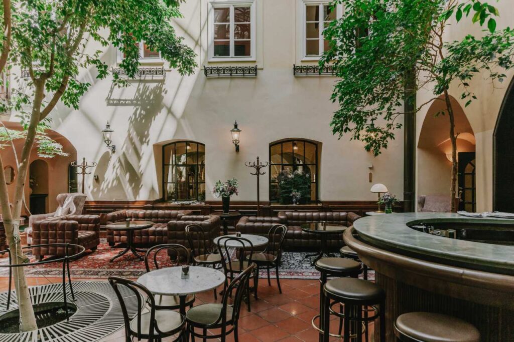 Hotel König von Ungarn historisches Zentrum von Wien