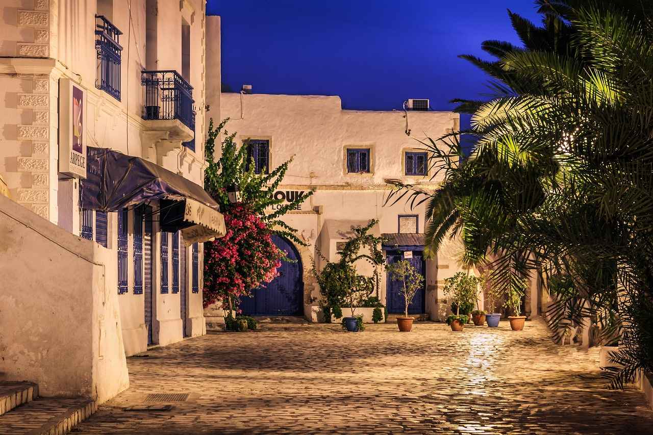 Houmt Souk Djerba Abendstimmung