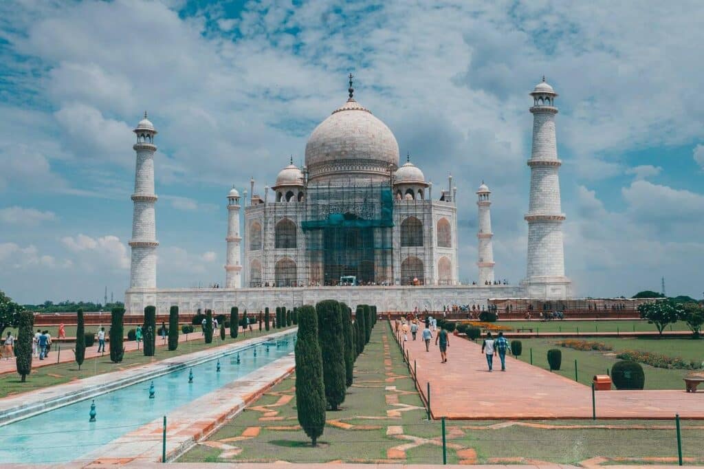 Indien Wahrzeichen Taj Mahal