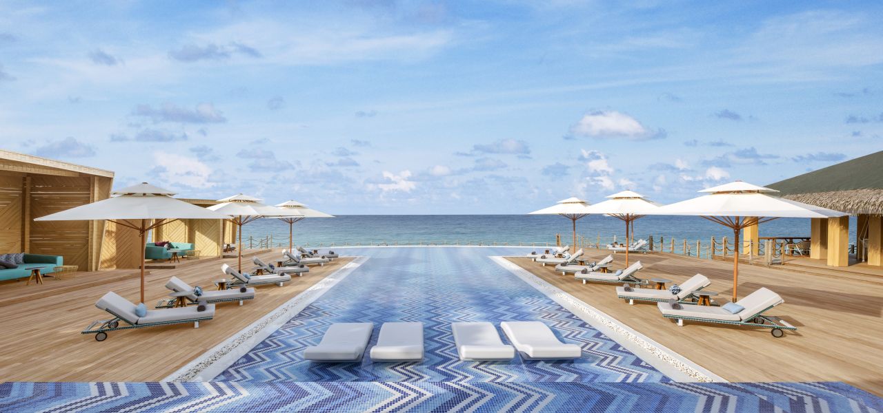 JW Marriott Maldives Hauptpool