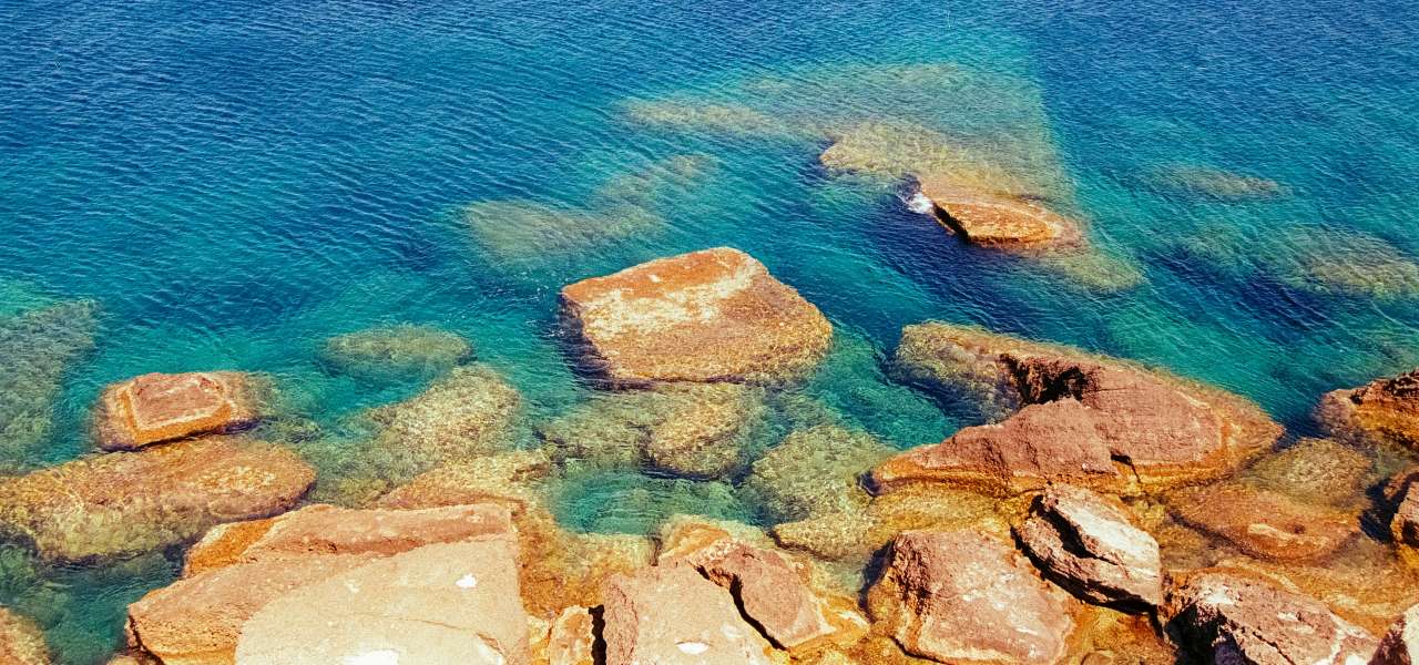 Kallithea Chalkidiki klares Wasser