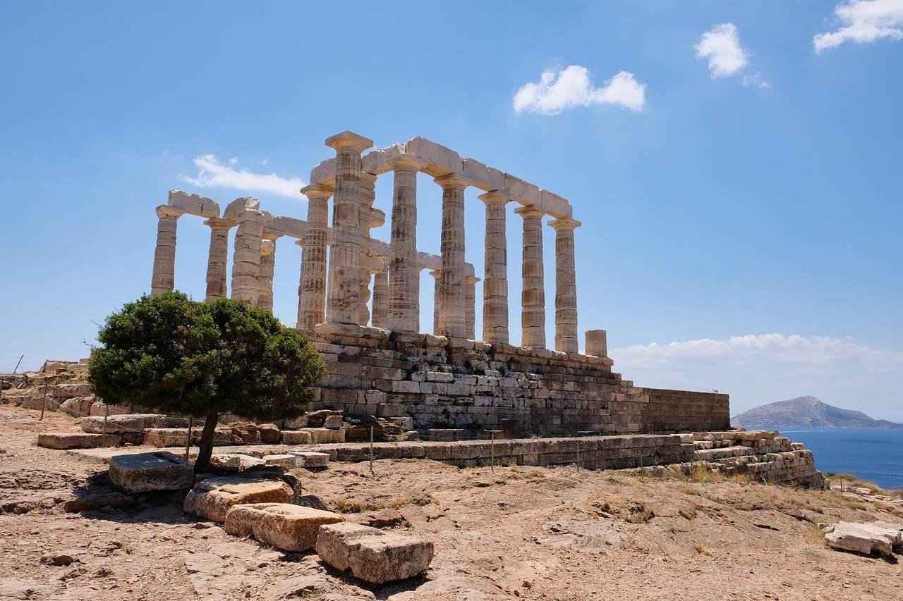 Kap Sounio Tempel des Poseidon