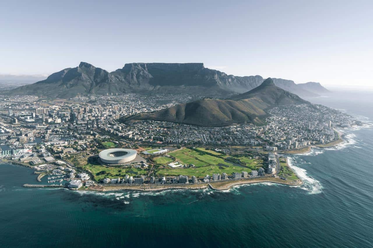 Kapstadt Zentrum von Western Cape