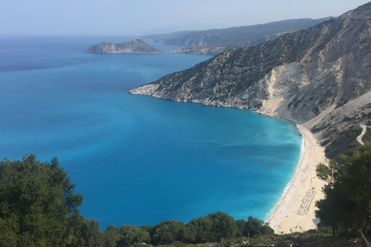 Kefalonia einsame Badebucht