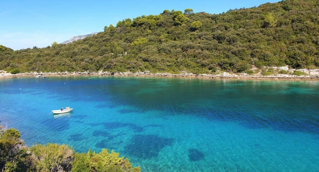 Korčula romantische Bucht