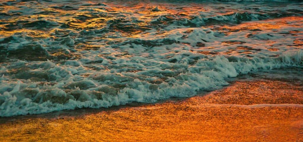 Kranevo Bulgarien Strand Sonnenuntergang