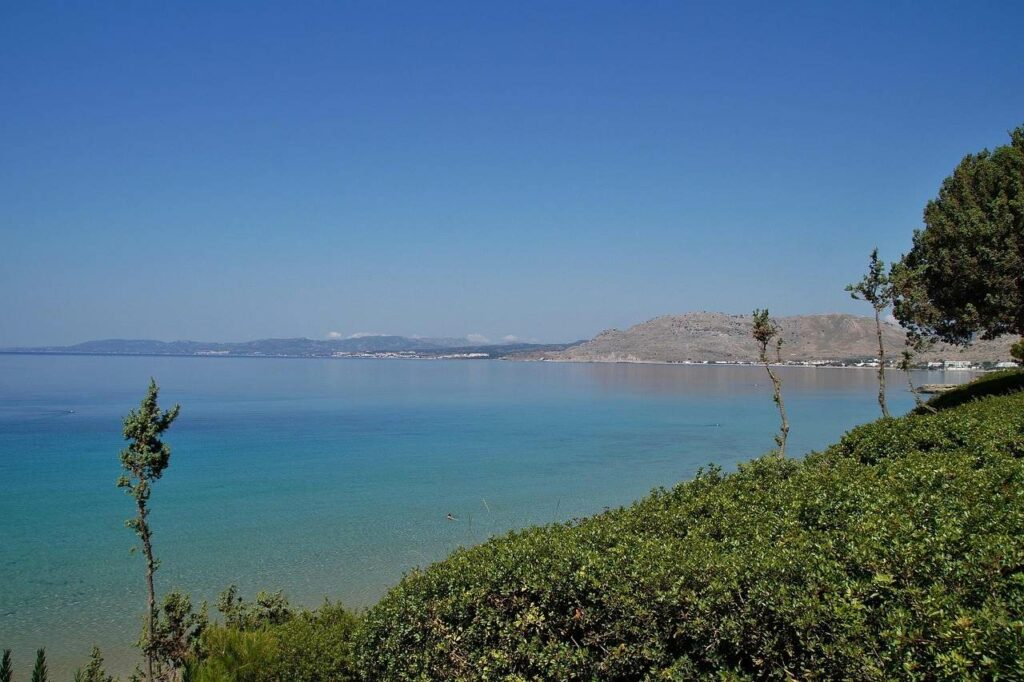 Küste bei Pefkos auf Rhodos