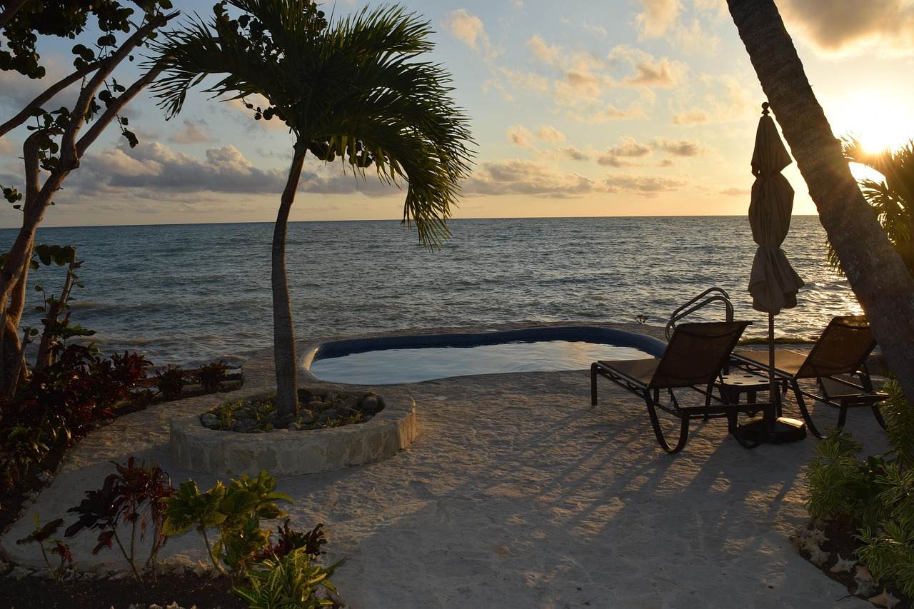 La Romana Sonnenuntergang am Strand