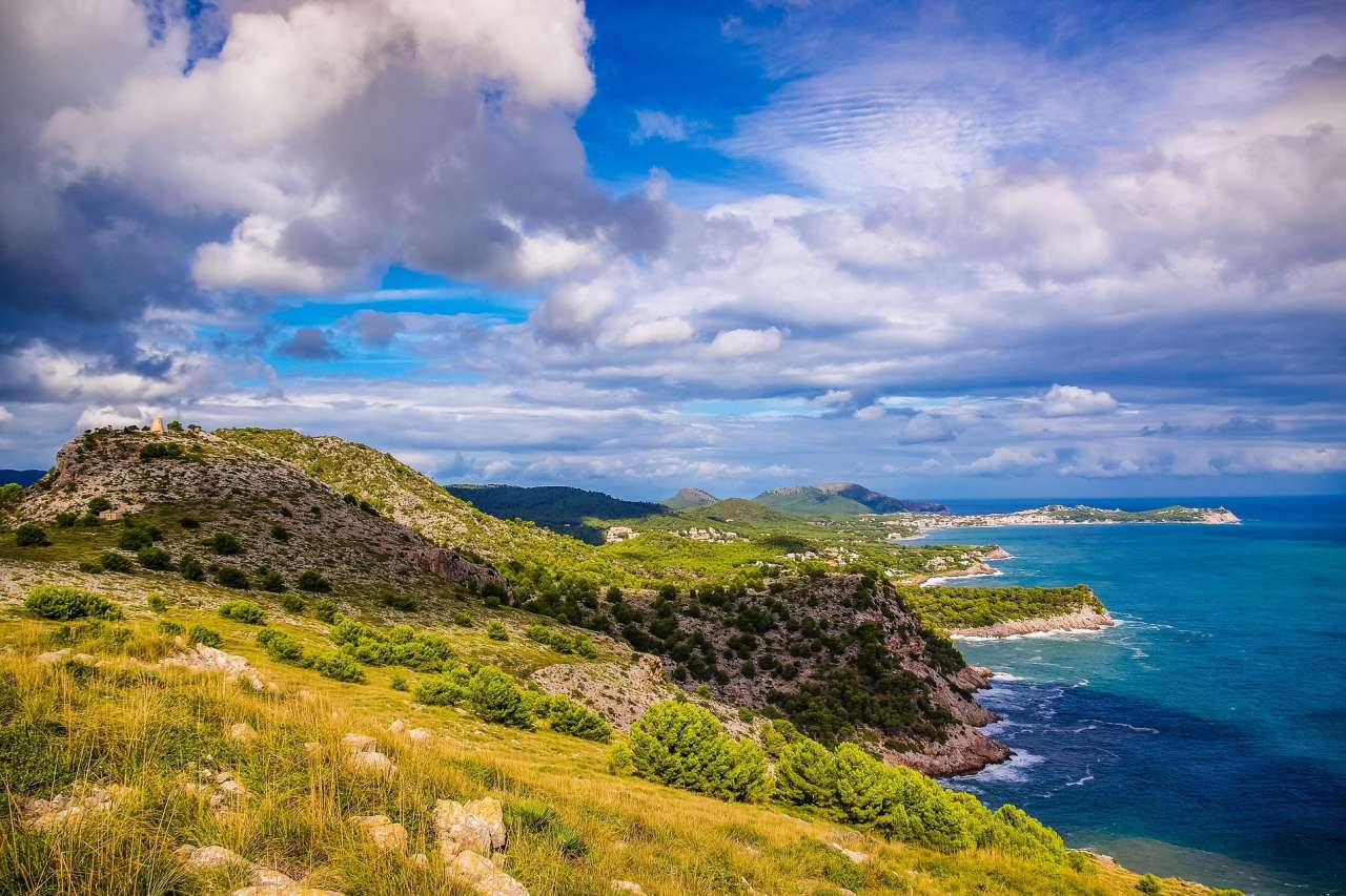 Landschaft Nordostküste Mallorca