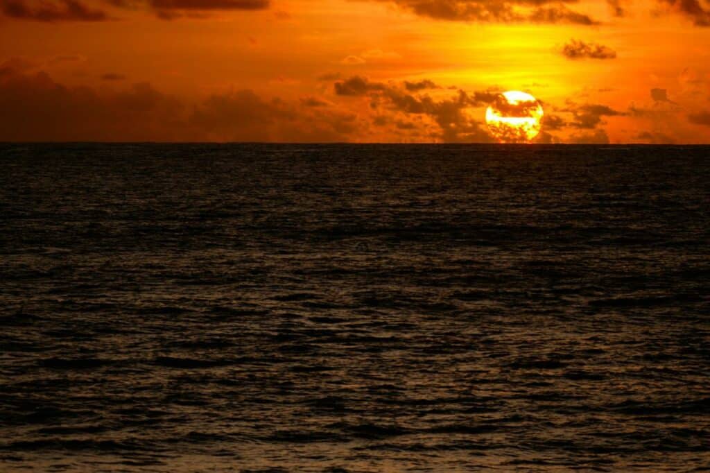 Mai Kho Beach Sonnenuntergang