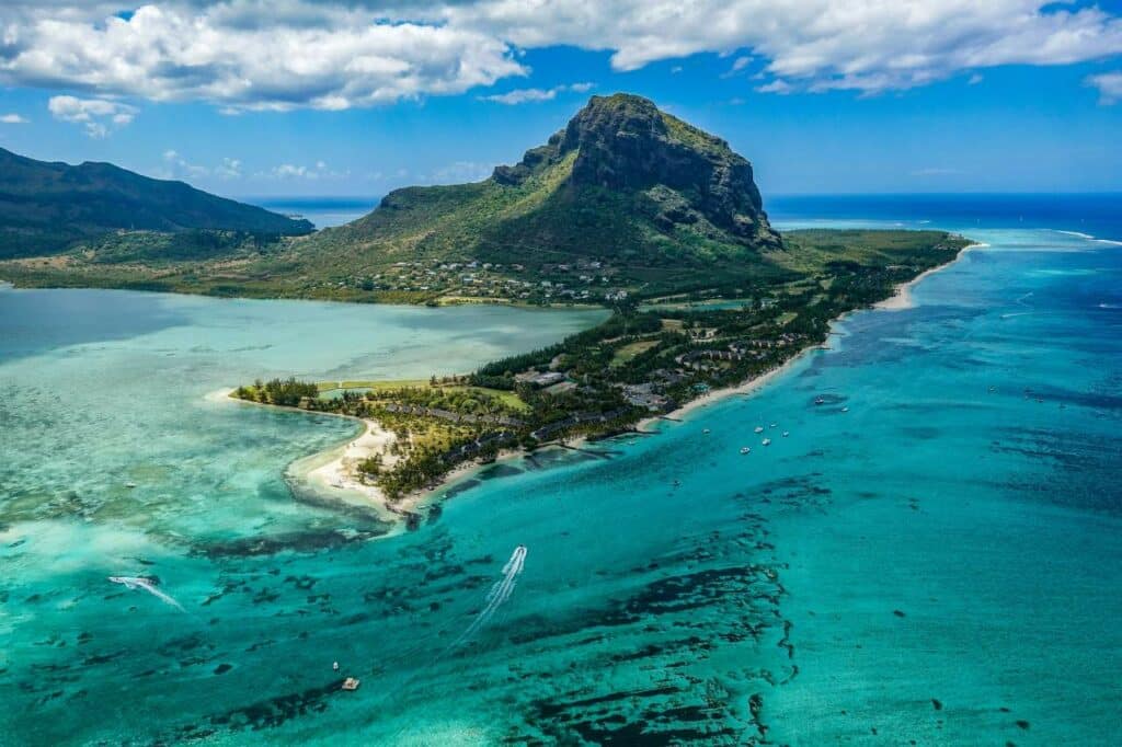 Mauritius Strand und Lagune