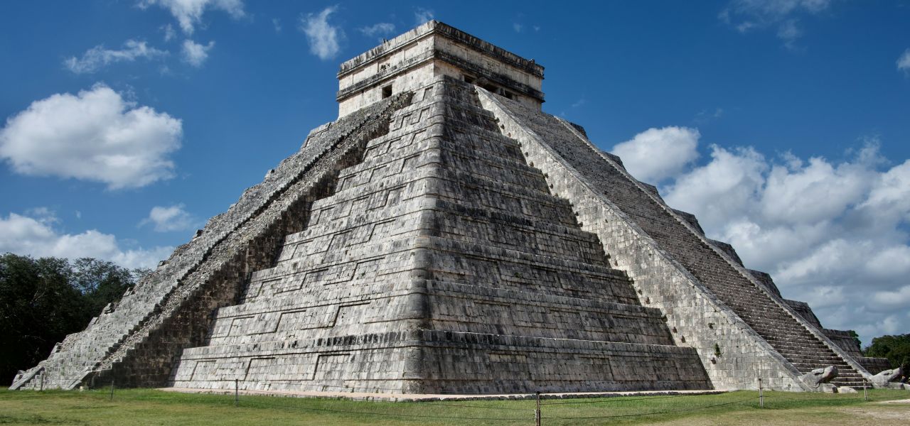 Maya Tempel in Mexiko