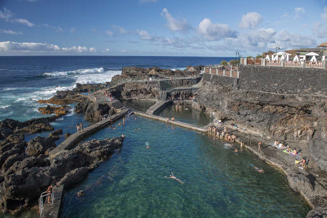 Meerwasserschwimmbad auf La Palma