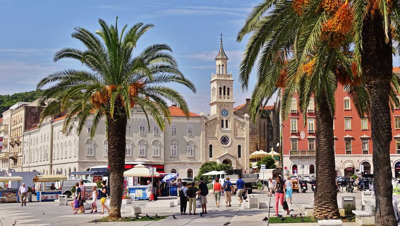 Mitteldalmatien Split mediterranes Flair