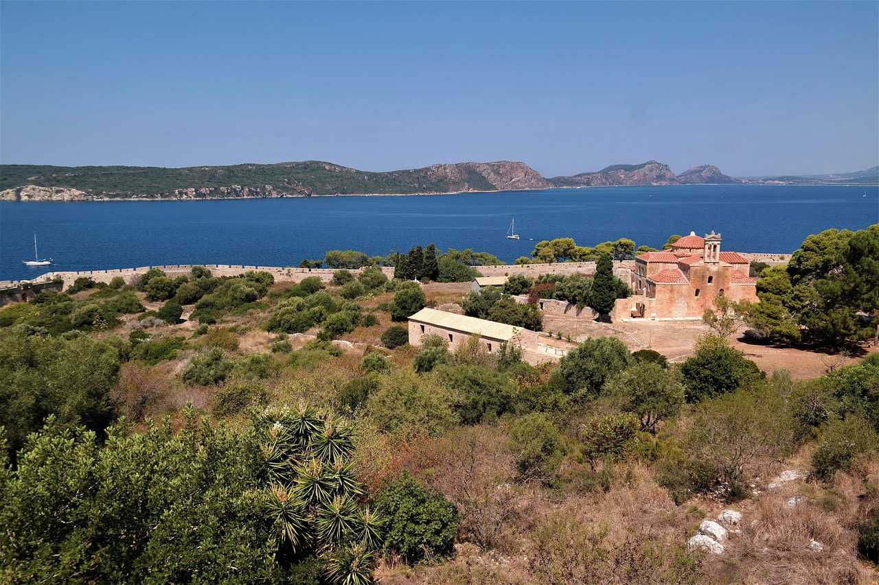 Navarino Peloponnes Küste