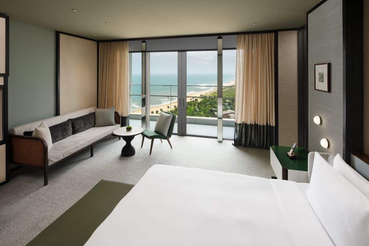 New World Hoiana Beach Resort Zimmer mit Meerblick