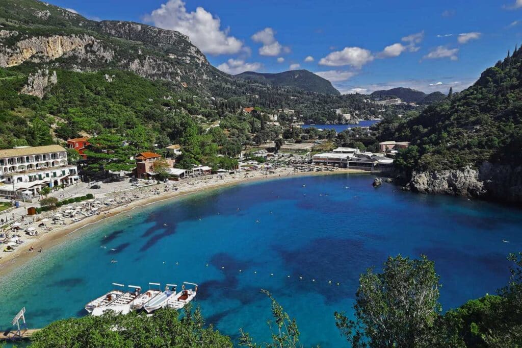 Paleokastritsa Korfu Badebucht