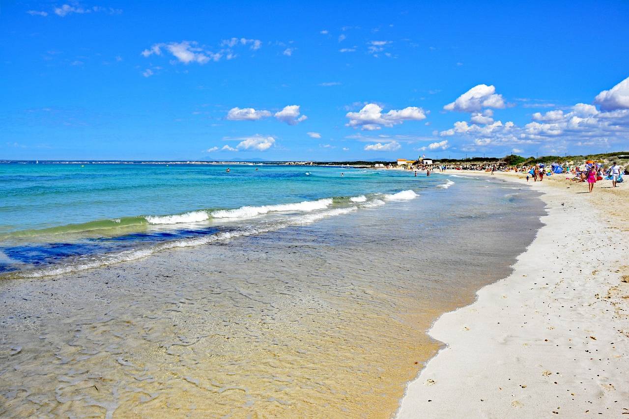 Playa Es Trenc auf Mallorca