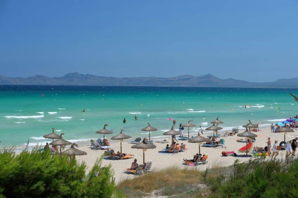 Playa de Muro Strandabschnitt