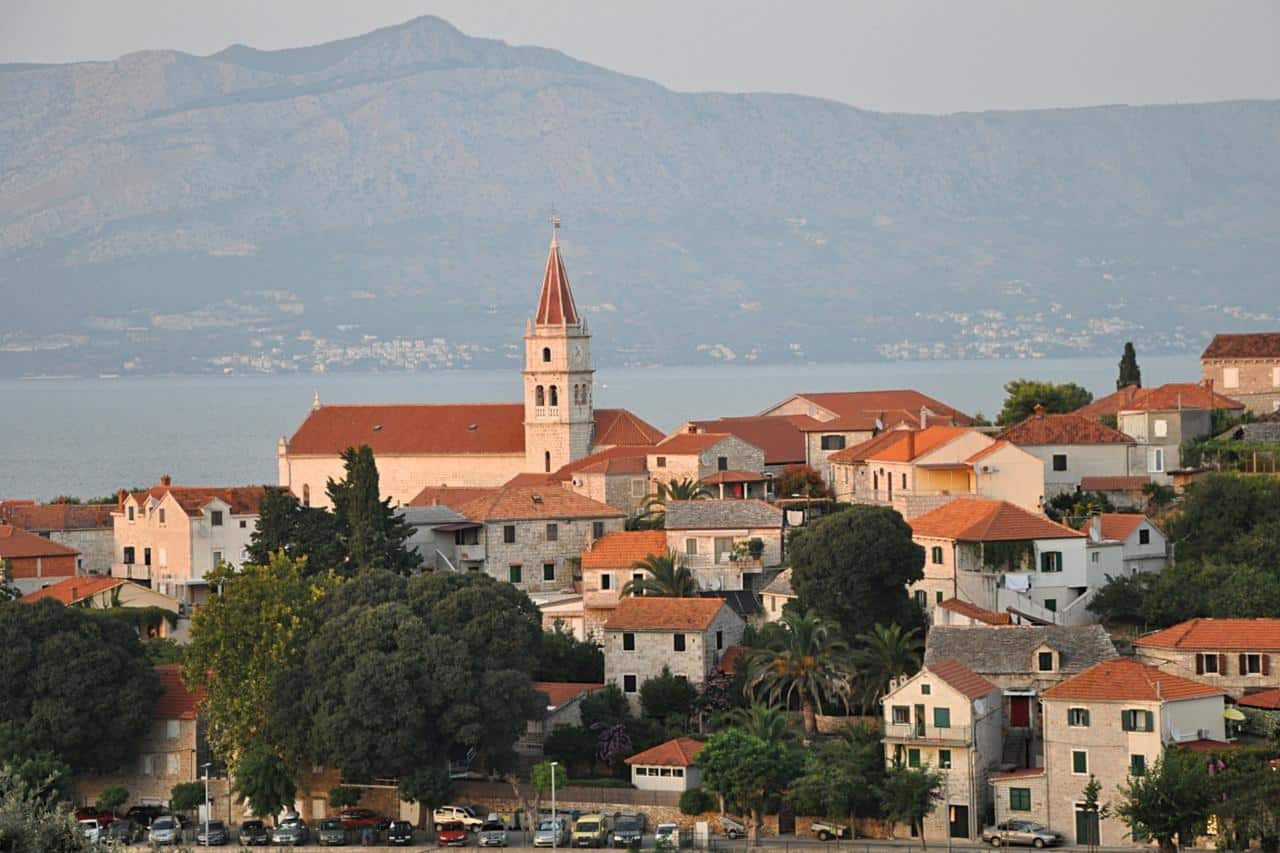 Postira auf der Insel Brač