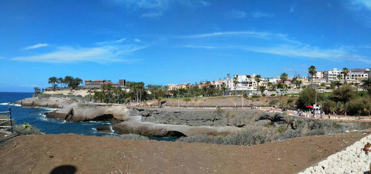 Promenade an der Costa Adeje