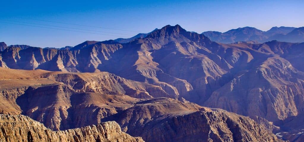 Ras Al Khaimah spektakuläre Berglandschaft